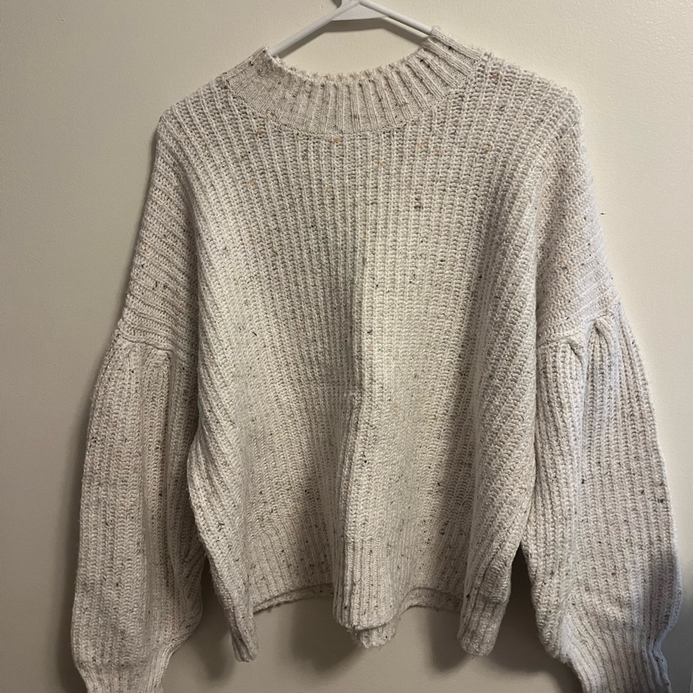 Cozy Cream Knit Sweater